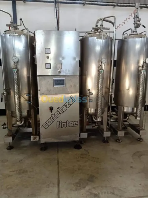 Cuve et machines 