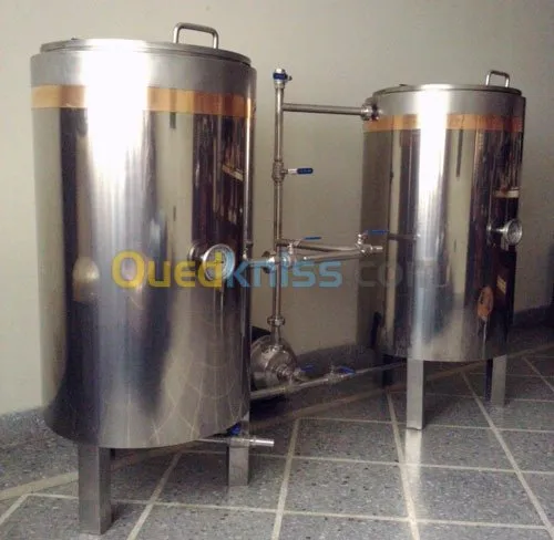 Cuve et machines 