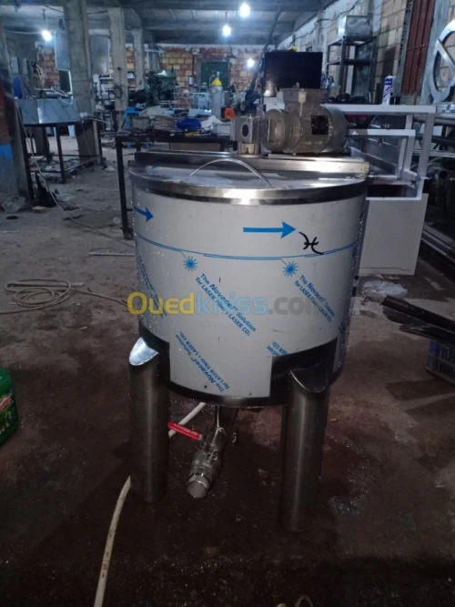Cuve et machines 