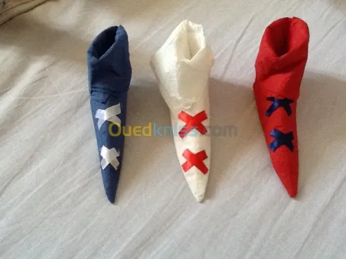 Pliage serviettes confection dragées 