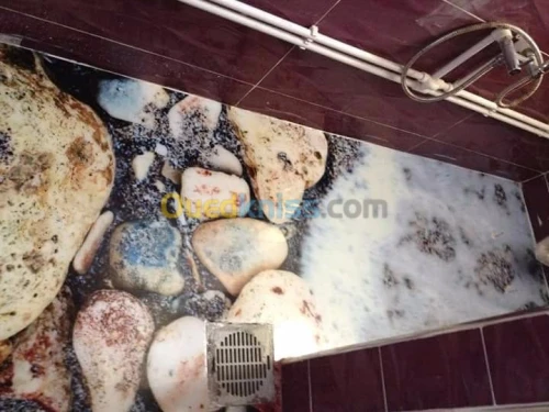 Epoxy 3d placoplatre dressing cuisine