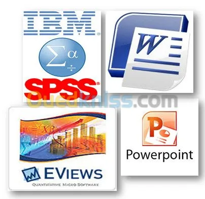 Analyse SPSS EVIEWS ,traitement texte