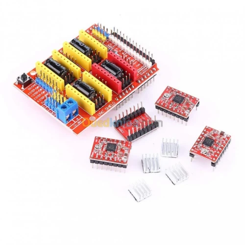 shield cnc v3 + 4 piece A4988 / DRV88  arduino