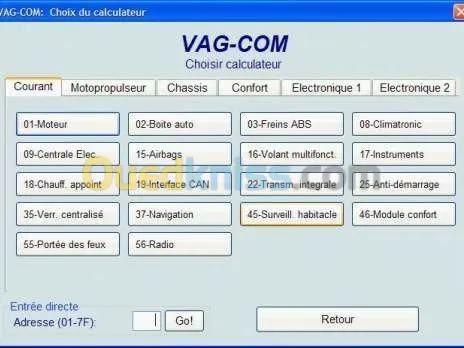diagnostic reparation
