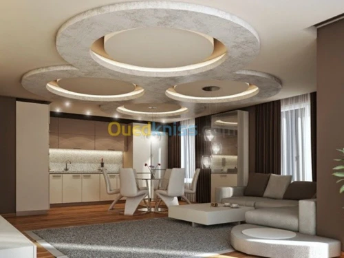 Travaux d'aménagement et décoration