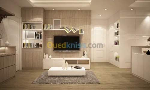 Travaux d'aménagement et décoration