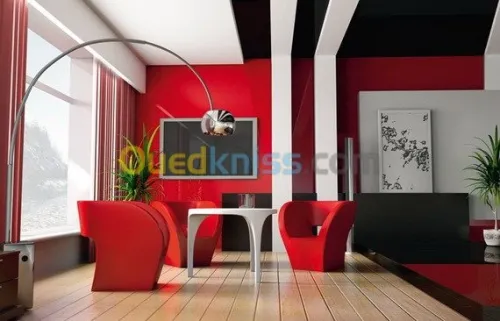 Travaux d'aménagement et décoration