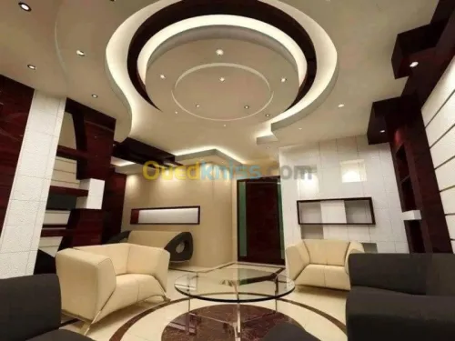 Travaux d'aménagement et décoration