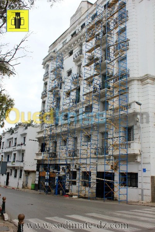 Echafaudage fixe homologué