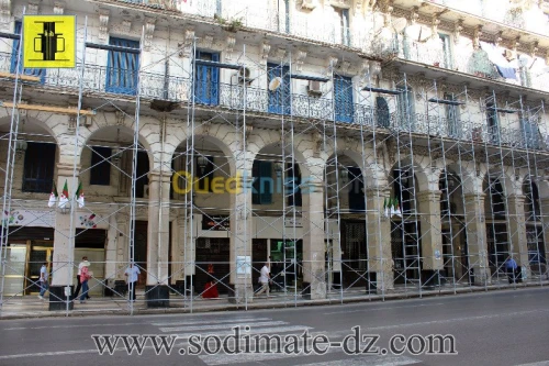 Echafaudage fixe homologué