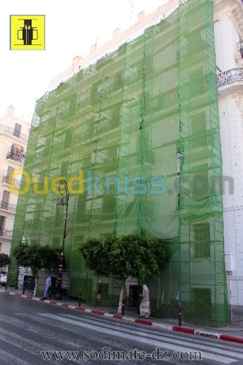 Echafaudage fixe homologué