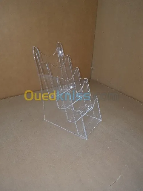 présentoir support on plexiglas 