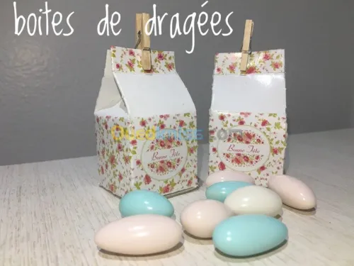 Boites de dragées 