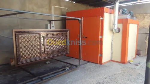 Fabrication les four de pienture ipoxy