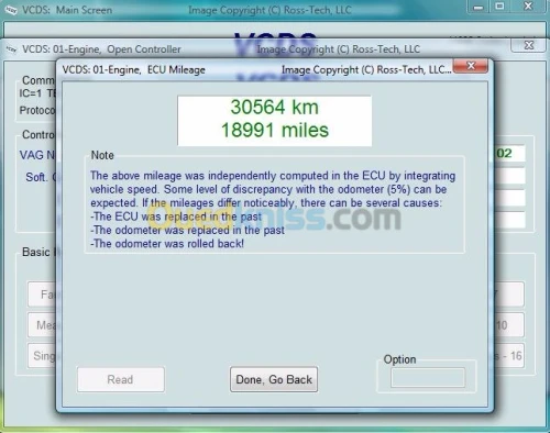 Scanner D'origine volkswagen