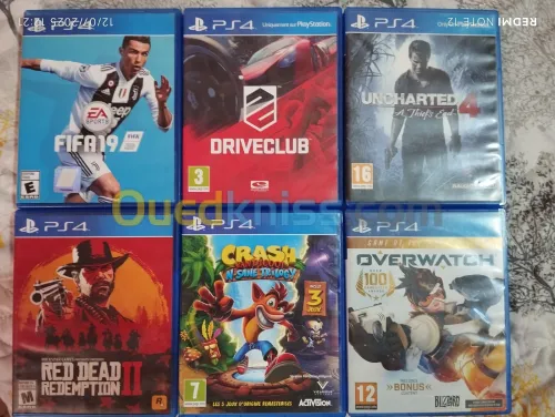 jeux ps4 tre bonne etat