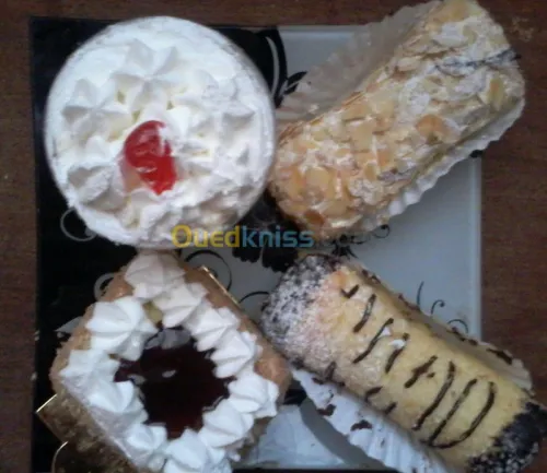 gâteau traditionnelle et moderne