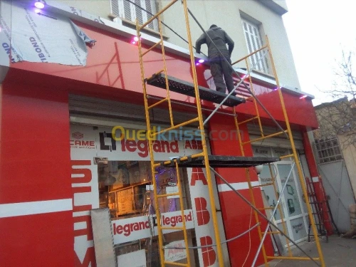 Façades en Alucobond et Mur rideaux