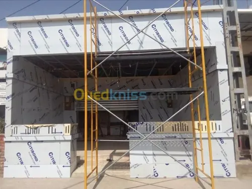 Façades en Alucobond et Mur rideaux