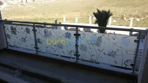 Rampe escalier inox souder très profes