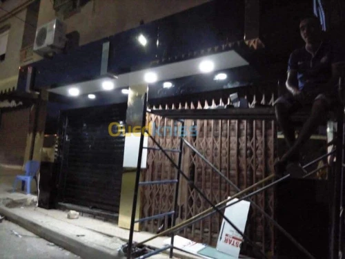 Habillage façade allucobande 