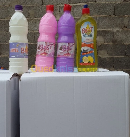 productions des produit detergent