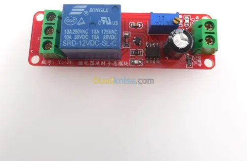 relais temporisateur, le HW-010 NE555 arduino