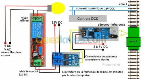 relais temporisateur, le HW-010 NE555 arduino