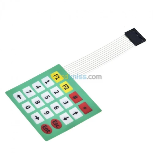 Arduino - Clavier touches souple matrice  