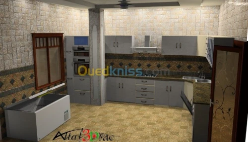 3D aménagement intérieur/architecture 