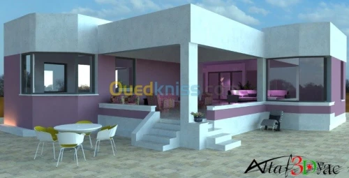 3D aménagement intérieur/architecture 