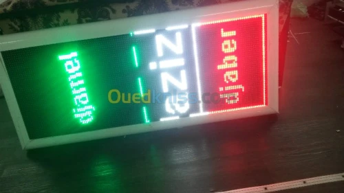 fabrication afficheur programmable LED