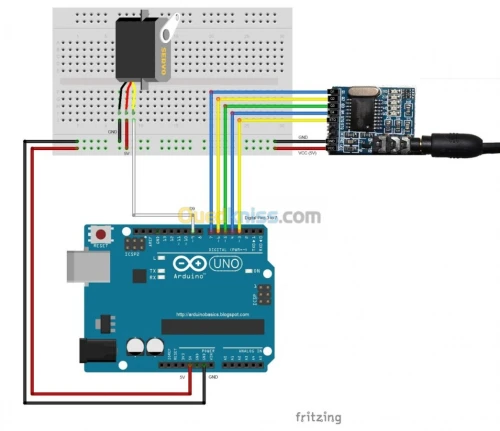MT8870 DTMF décodeur de voix Arduino 