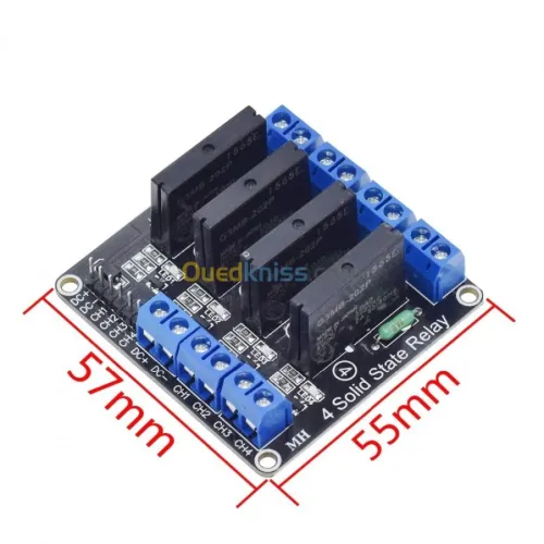 MODULE RELAIS Arduino STATIQUE 1/2/4//8 Canaux