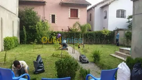 Nettoyage et entretien des jardins