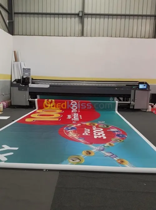 Impression Numérique Grand Format jusqu’à 5 M