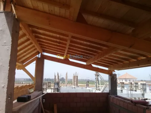 Charpente en bois