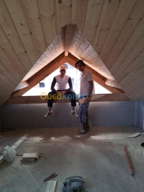 Charpente en bois