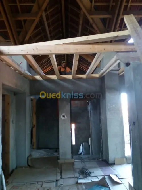 Charpente en bois