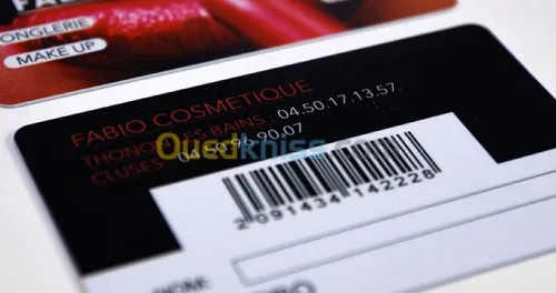 impression sur les cartes PVC