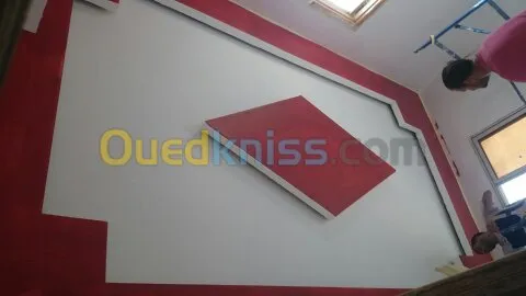 montage plafond BA13 .BA10  