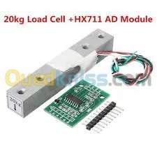 Capteur Poids(1,5,10,20,50) KG + HX711 Arduino 