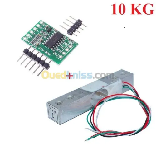 Capteur Poids(1,5,10,20,50) KG + HX711 Arduino 