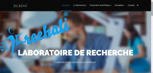 Conception Site web sur Freehali