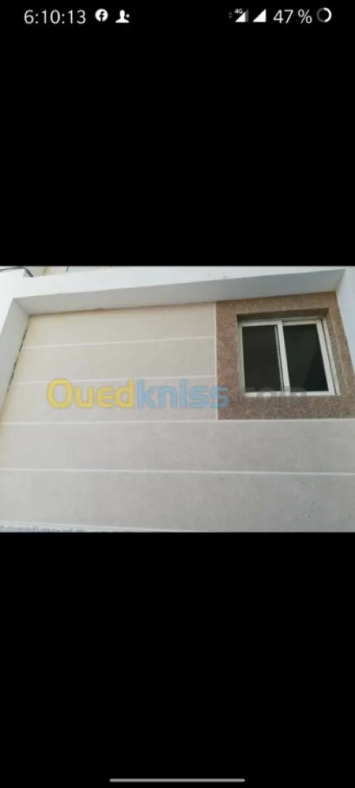 Revêtement de façade monocouche
