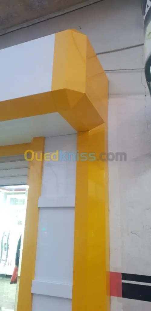 pub decor aluco comptoir alucobond 