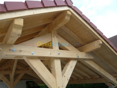 la charpente en bois