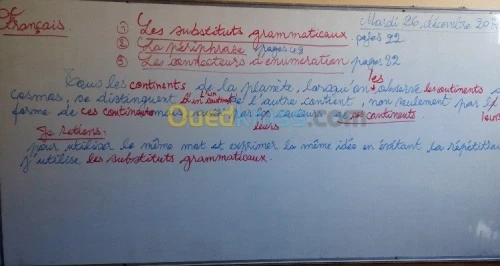 Cours et perfectionnement de langue 