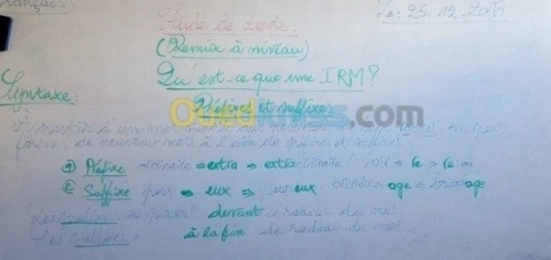 Cours et perfectionnement de langue 