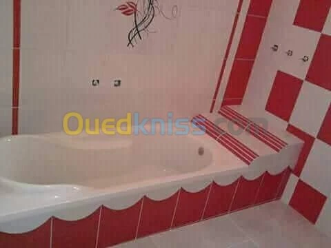 ( Faience + daldesol + carrelage)